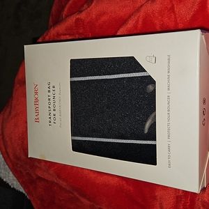 BABYBJÖRN Transport Bag for Bouncer, Black, brand new